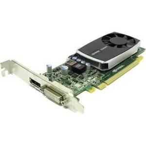 Графіка NVIDIA Quadro 600 1Gb PCI-Ex DDR3 128bit (DVI+DP)