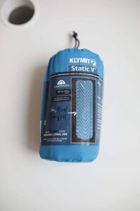 Килимок Klymit Static V надувний туристичний каремат США коврик