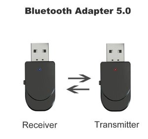 Адаптер Bluetooth 5.0 аудіоприймач-передавач KN330 2в1 блютуз