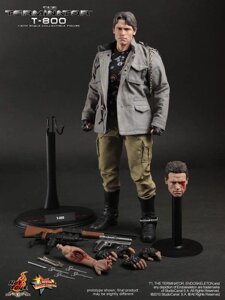 Фігурка 1/6 hot toys mms 136 THE TERMINATOR — T-800