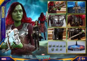 Фигурка 1/6 hot toys mms 483 GUARDIANS OF THE GALAXY 2 – GAMORA