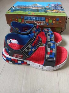 Сандалії Skechers Mega-Craft-Cubo босоніжки Skechers Майнкрафт