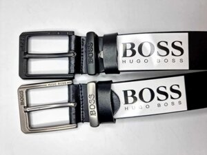 Шкіряний ремень, пасок HUGO BOSS I Шкіряний ремінь