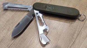 Мультитул MIL-TEC ніж + ширяв + пила + штопор/mora fiskars Leatherman opinel