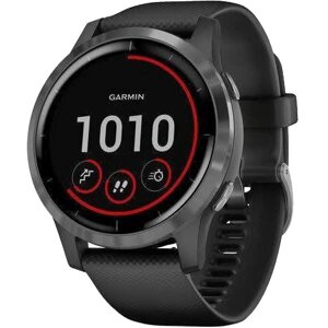 Смарт-годинник Garmin vivoactive 4 Black/Slate (010-02174-13/010-02174-11)