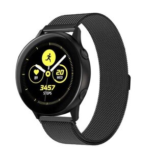 Ремінець BeWatch для смартгодинника Samsung Galaxy Watch Active Чорний