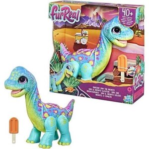 Furreal бронтозавр Сем Бронто. FurReal Snackin’ Sam The Bronto