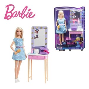 Барбі Малібу-гримерка Barbie Big City Malibu Barbie Doll and Backstage