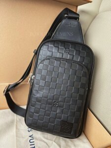 Сумка чоловіча через плече Луї Вітон Lv Louis Vuitton Avenue Sling