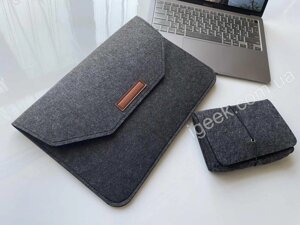 Комплект Чохол + кейс для заряджання/мишки ноутбука MacBook Air/Pro Чохол