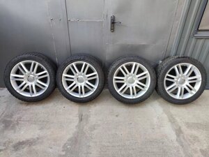 Оригінальні диски R18 Audi + зимова гума 235/45 R18 Dunlop