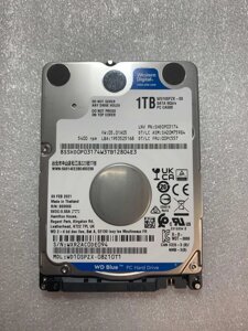 Новий Western Digital Blue 1Tb 5400rpm 128Mb