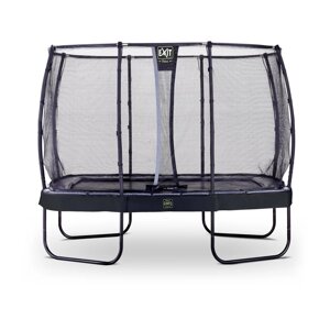 Батут EXIT Elegant Premium 214x366cm + safetynet Deluxe, black (08.20.72.00)