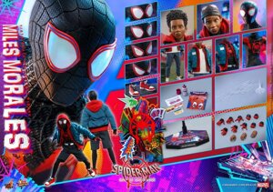 Фигурка 1/6 hot toys mms 567 SPIDER-MAN the SPIDER-VERSE MILES MORALES