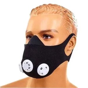 Маска для тренувань дихання elevation training mask силова для бігу