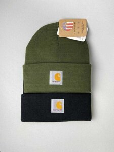 Шапка Carhartt olive/black hat classic