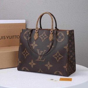 Сумка жіноча onthego в стилі louis vuitton сумка-тоут monogram