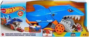 ОРИГІНАЛ! Хот Вілс Акула Транспортер Автовоз Hot Wheels Shark