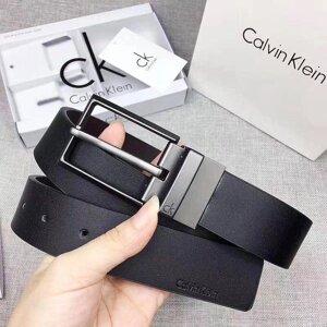 Чоловічий шкіряний ремень Calvin Klein/ чоловічий шкіряний ремінь