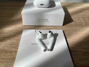 TWS Навушники AirPods 2 ЧИП NODE з підтримкою зарядки від кейсу