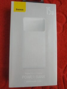 PPBD10 10000 mAh 15W Повербанк Baseus Bippow Power Bank Powerbank