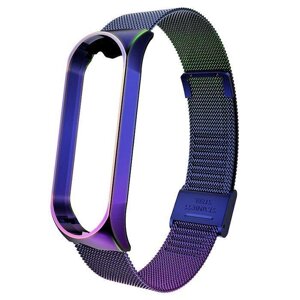 Ремінець Milanese Loop Strap для Xiaomi Mi Band 5 6 Nacre