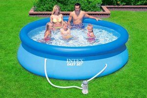 Сімейний наливний басейн Intex 28122 Easy Set, бассейн, 305 см, 3853л