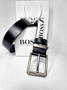 Чоловічий шкіряний ремінь HUGO BOSS I Чоловічий шкіряний ремінь