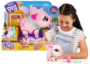 Інтерактивна іграшка Moose порося (26366) Cobi Little Live Pets