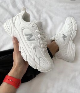 Кросівки New Balance 530 Beige. Шкіра!