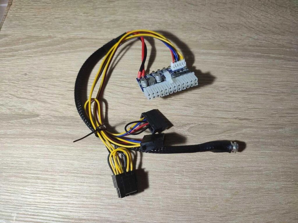 Pico PSU CPU 4+4pin, SATA, MOLEX, 24pin 160w ОПТ від компанії Premium - фото 1