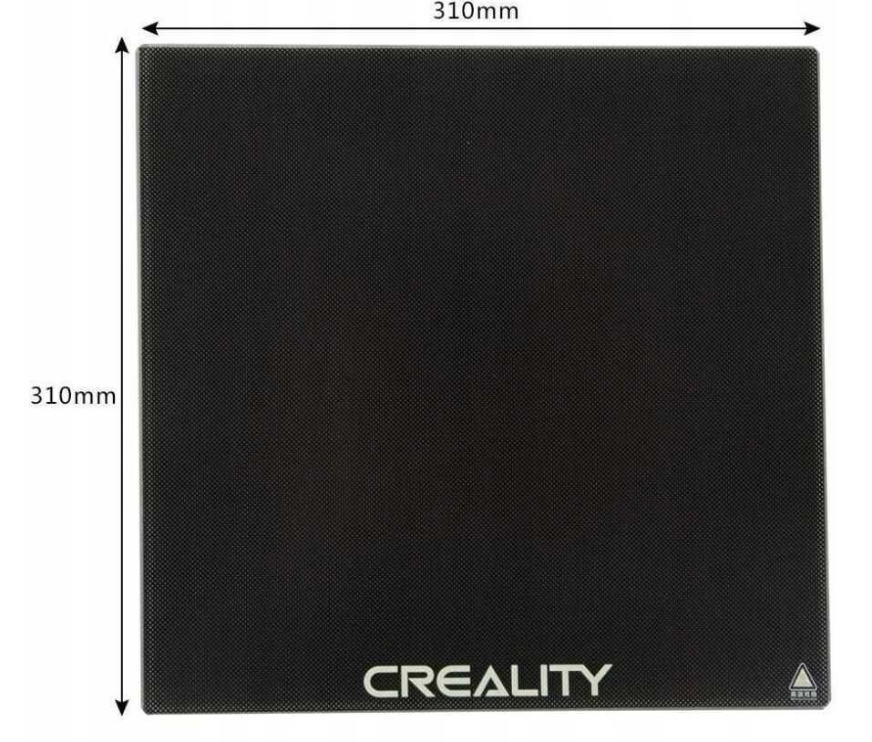 Підкладка CREALITY 3D Glass Ender скло 310*310*4mm, стол для ender від компанії Premium - фото 1