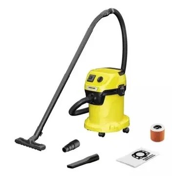 Пилосос Karcher WD 3 Premium з розеткою / пилосос з розеткою керхер від компанії Premium - фото 1