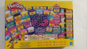 Пластелин Play-Doh, великий набір для ліпки плей до 65 шт