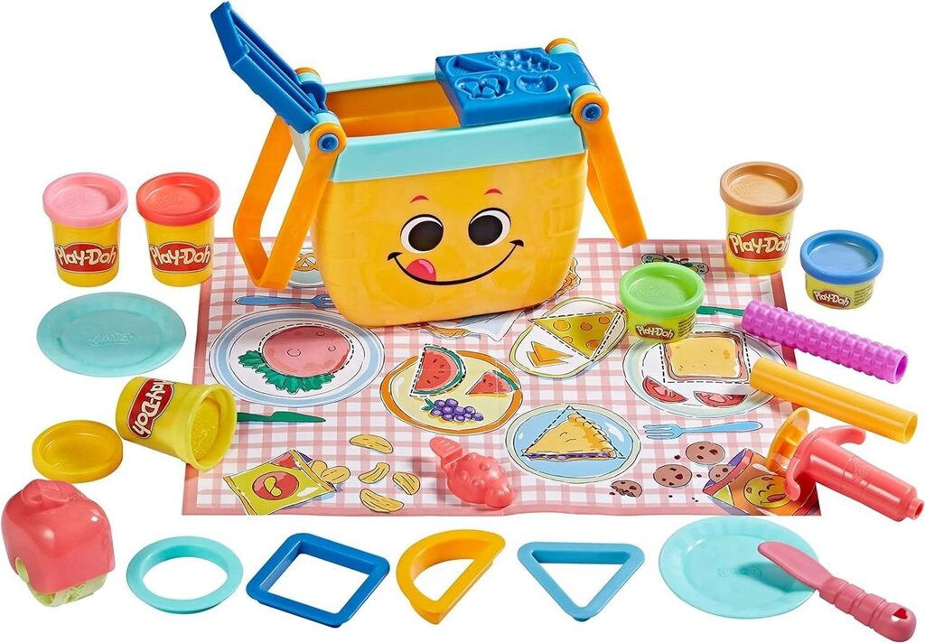 Play-Doh Picnic Shapes Набір для ліплення Play-Doh Форми для пікніка від компанії Premium - фото 1