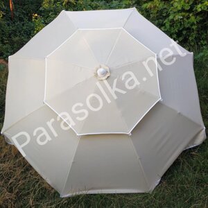 Пляжна парасолька Супер 2 куполи брезентовий з клапаном/пляжна парасолька