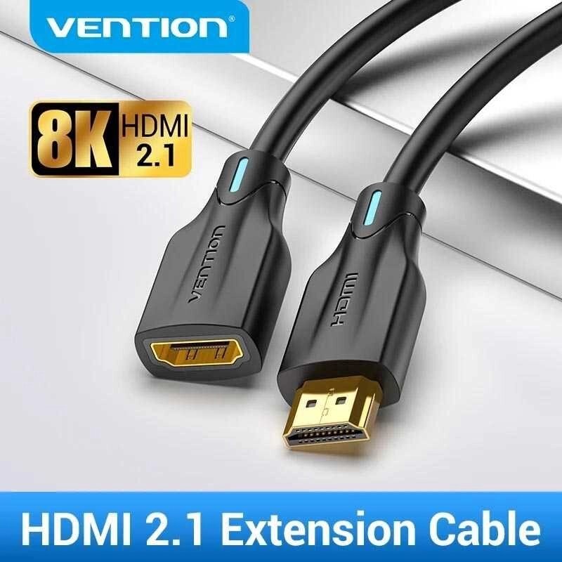 Подовжувач HDMI 2.1 8 K-60 Гц 4 K-120 Гц 3D eARC HDR Vention Гарантія! від компанії Premium - фото 1