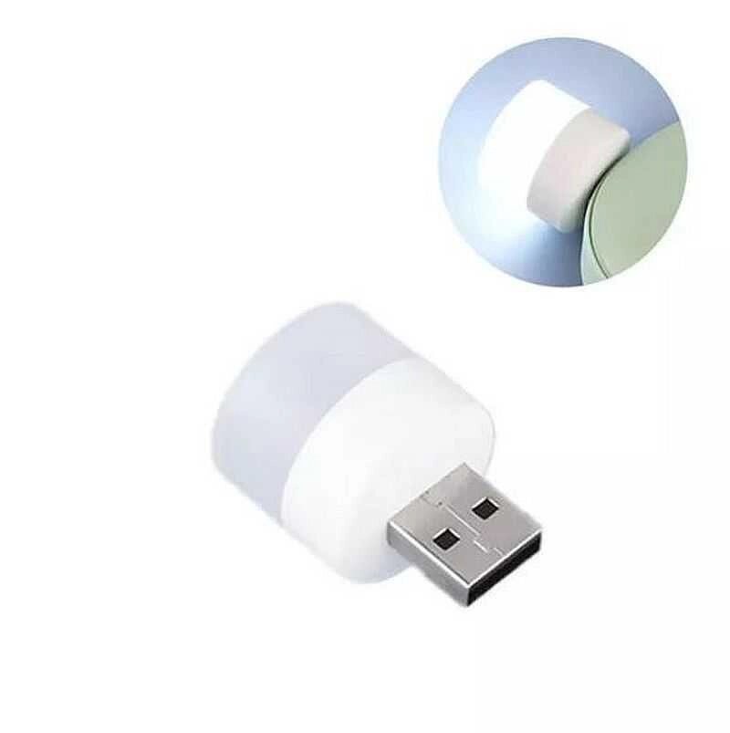 Портативна світлодіодна Usb лампа ліхтарик нічник 1W Led Light (Білий) від компанії Premium - фото 1