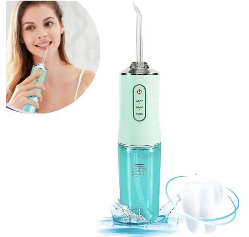 Портативний іригатор для порожнини рота 230 мл Portable Oral Irrigator від компанії Premium - фото 1