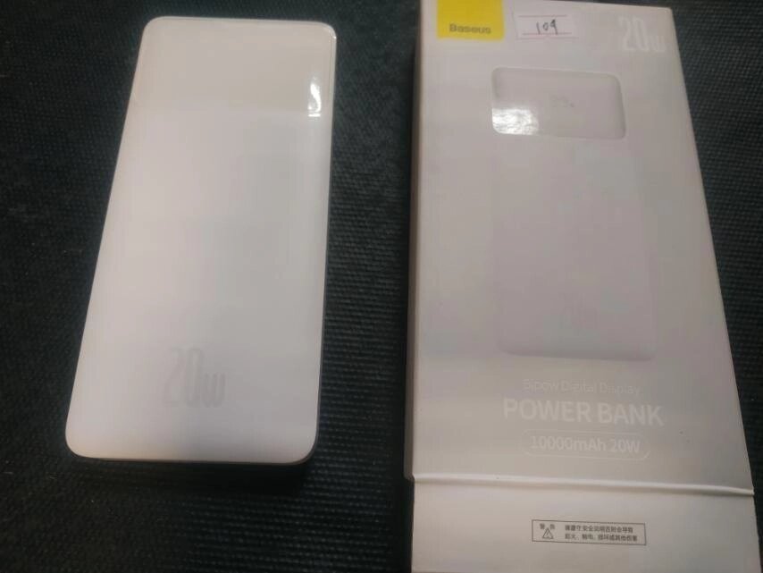 Повербанк Baseus PPBD10K Bipow 10000 mAh 20W Power Bank Powerbank від компанії Premium - фото 1