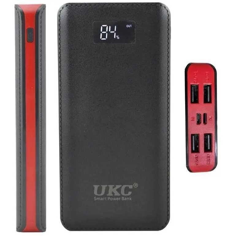 Power Bank M9 50000mAh LCD 4 USB портативна батарея від компанії Premium - фото 1