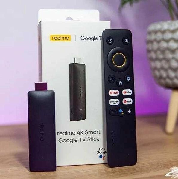 Приставка налаштована Realme 4K Google TV Stick (Smart Android Box) від компанії Premium - фото 1