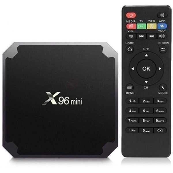 Приставка налаштована TV x96 mini 2/16 ГБ (Smart Android Iptv Box H96) від компанії Premium - фото 1