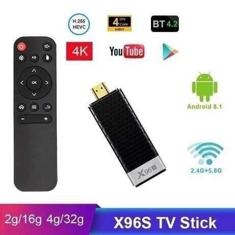 Приставка настроєна TV X96S 2/16 GB (Smart Android Mini Box X96 H96) від компанії Premium - фото 1