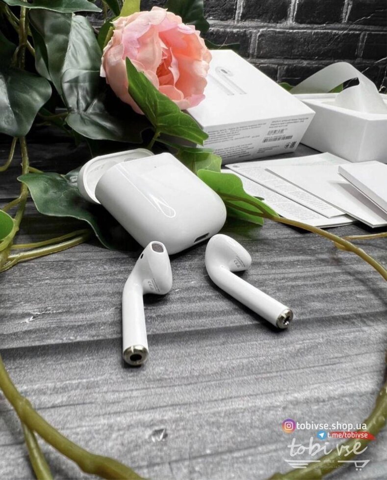 Просування Apple AirPods2 LUX якісні вчені Blyutus від компанії Premium - фото 1