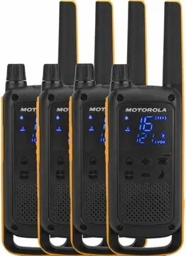 Раціон 4 PC Motorola Talkabout T82 Extreme Quad Pack Portable від компанії Premium - фото 1