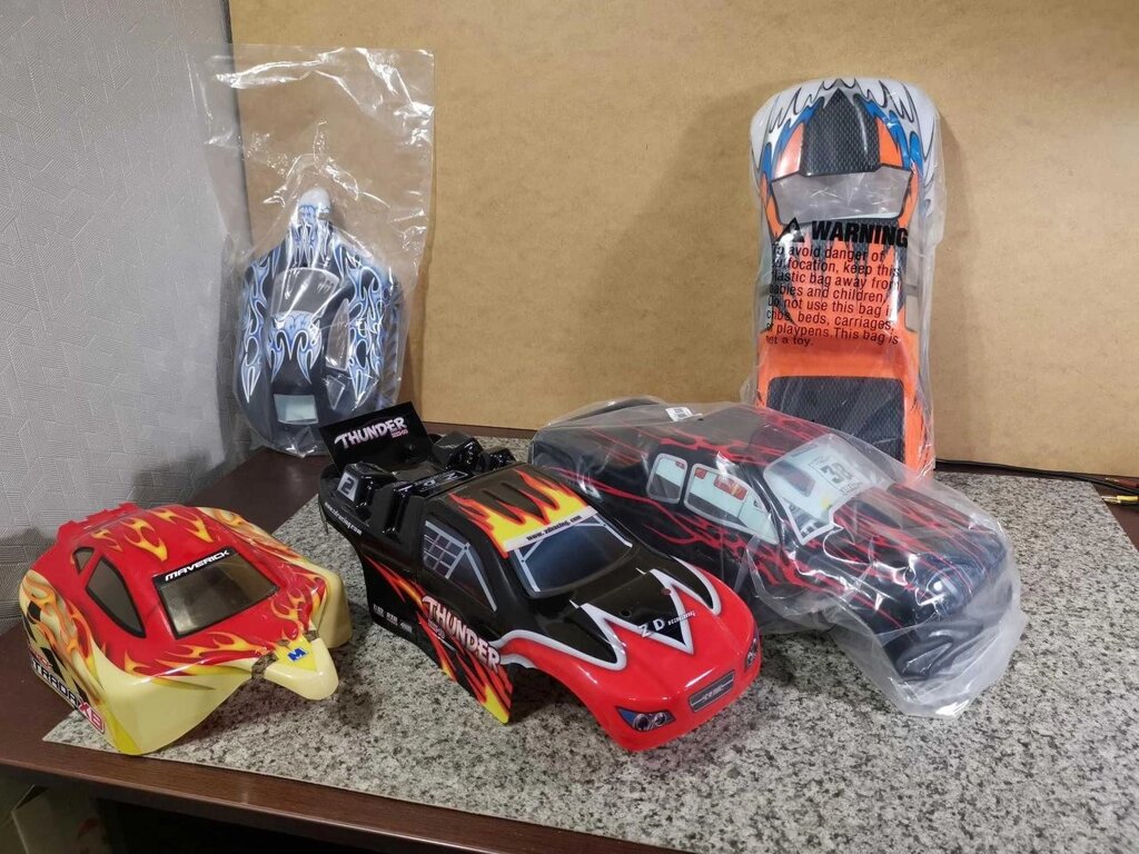 RC-корка кузов багі монстр 1/10 (hpi hsp traxxas bsd vrx arrma) від компанії Premium - фото 1