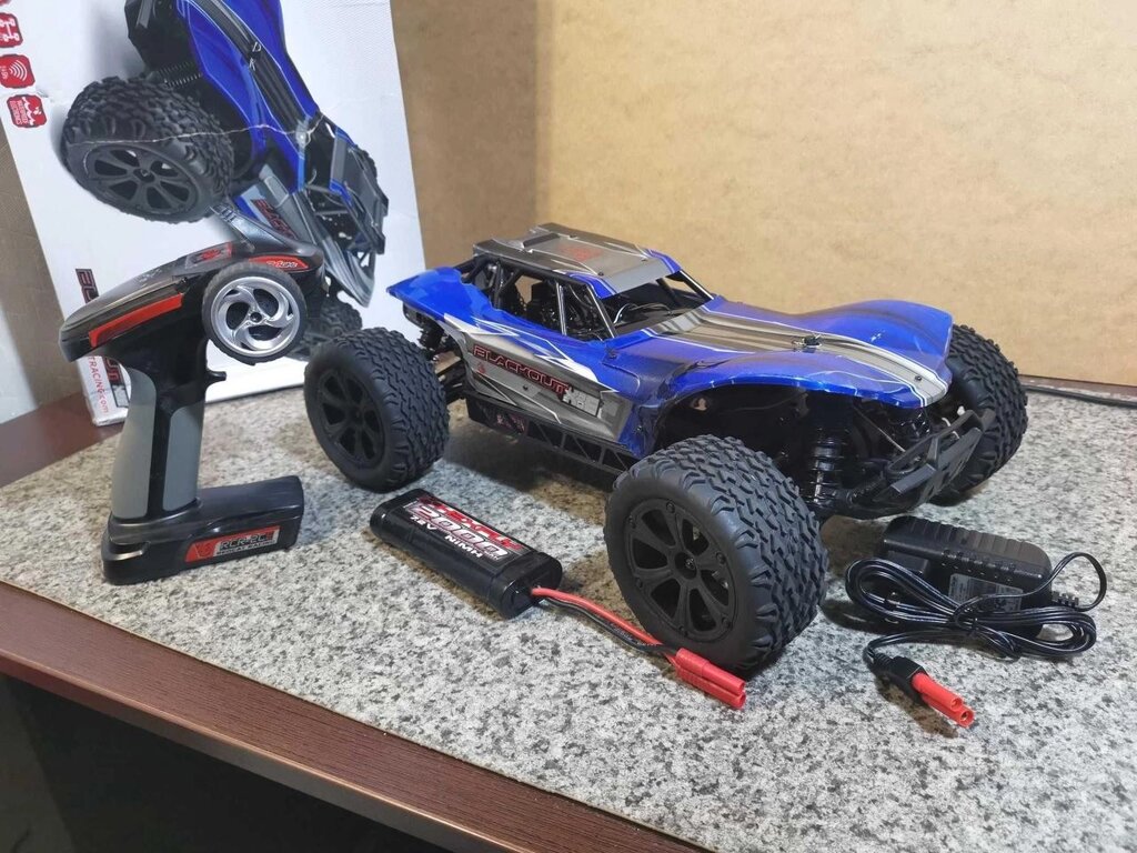 RC машинка Redcat Blackout XBE Pro Brushless трагі безколекторна від компанії Premium - фото 1