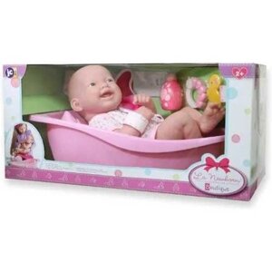 Реалістичний пупс новонароджена дівчинка Ньюборн JC Toys Newborn