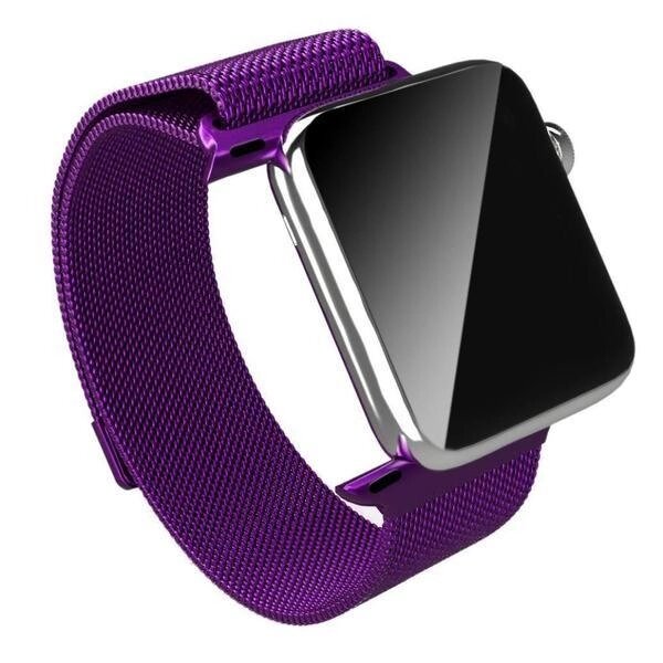 Ремінець BeWatch для Apple Watch міланська петля 38 мм 40 мм Purple від компанії Premium - фото 1